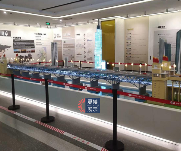 高速公路展览沙盘模型